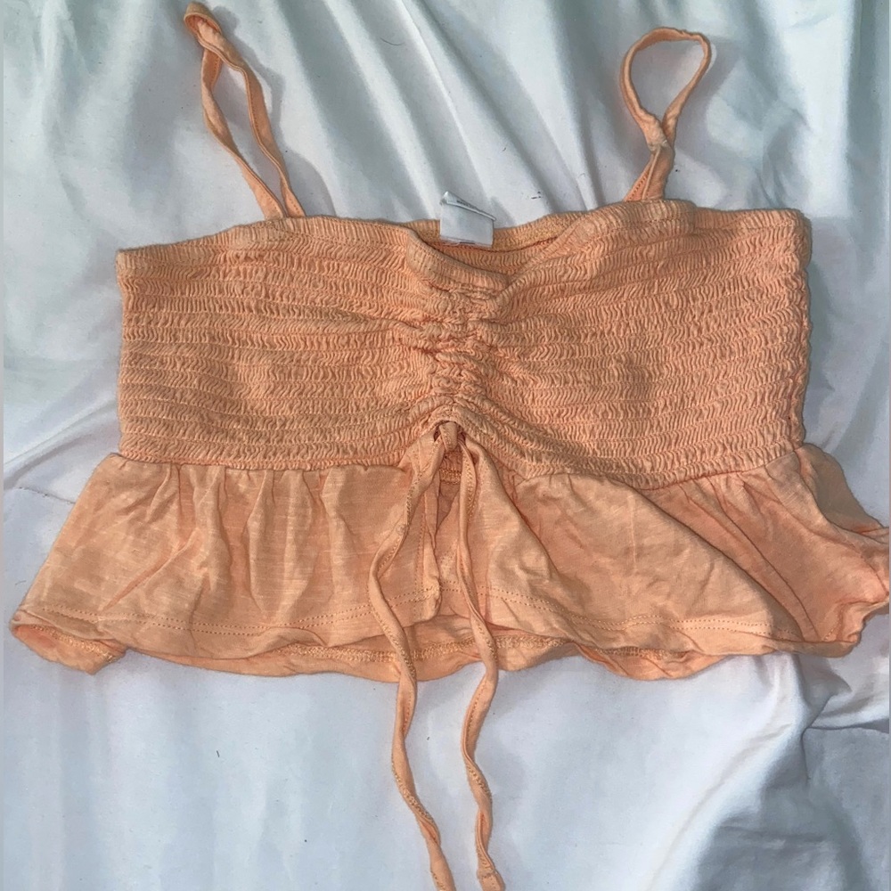 Orange Crop Top